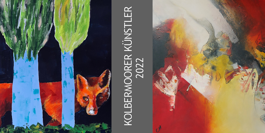 Einladung zur Jahresausstellung der Kolbermoorer Künstler 2022