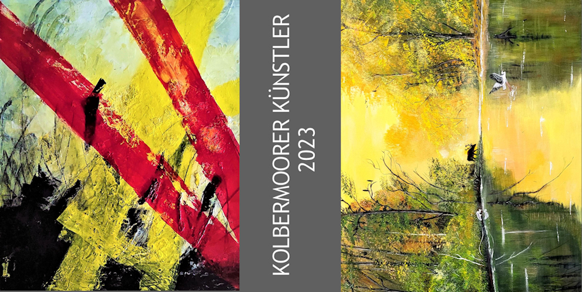 Einladung zur Jahresausstellung der Kolbermoorer Künstler 2023