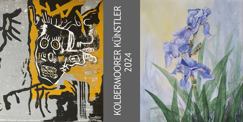 Einladung zur Jahresausstellung der Kolbermoorer Künstler 2024