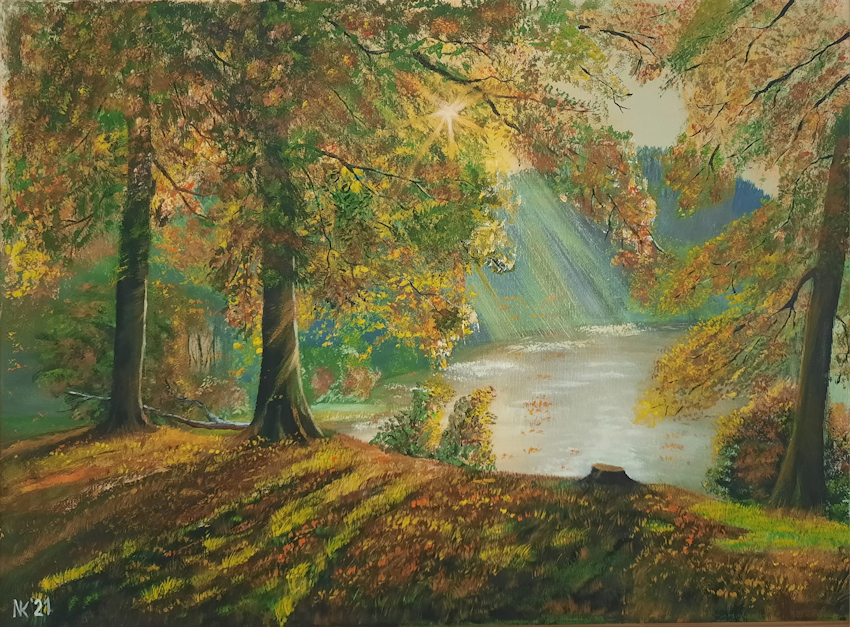 Herbst am See  Nik Kannengießer
