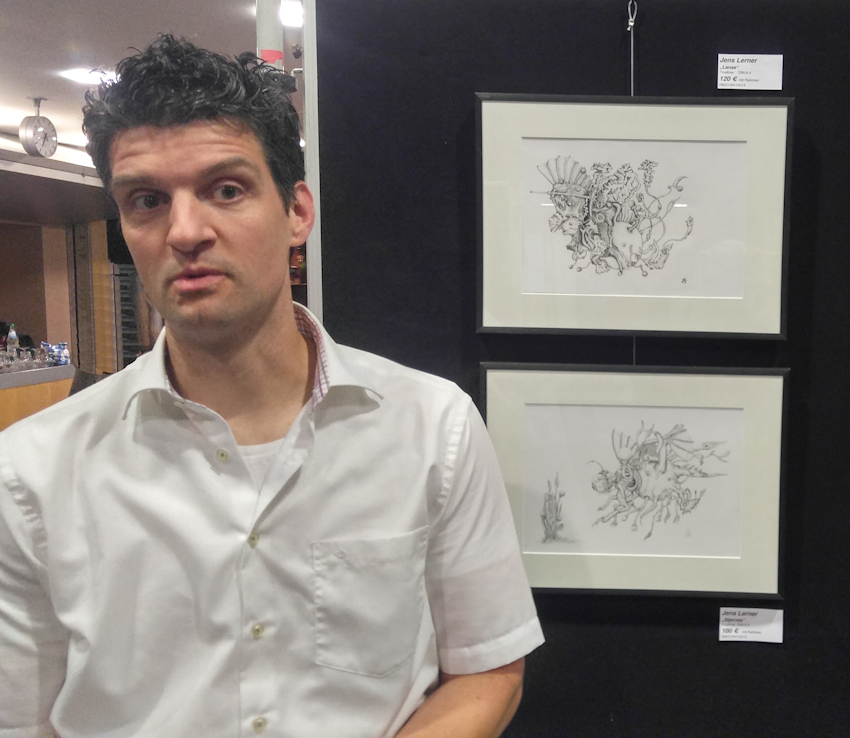 der Kolbermoorer Künstler Jens Lerner