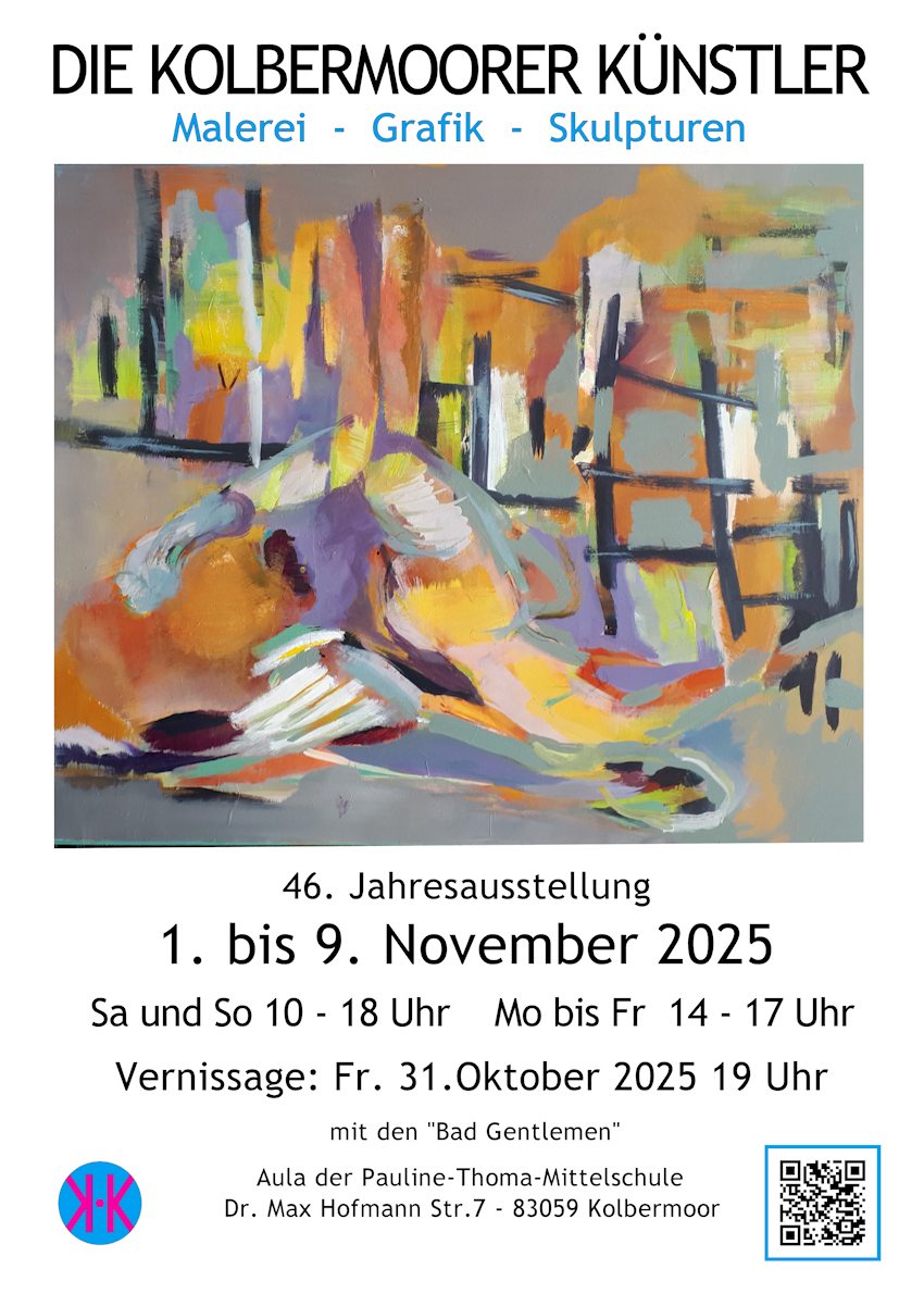 Jahresausstellung 2025 der Kolbermoorer Künstler